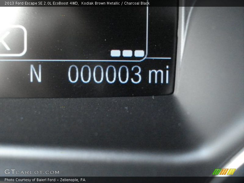 Kodiak Brown Metallic / Charcoal Black 2013 Ford Escape SE 2.0L EcoBoost 4WD