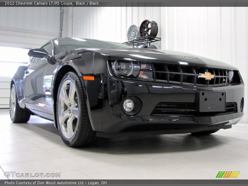 Black / Black 2012 Chevrolet Camaro LT/RS Coupe
