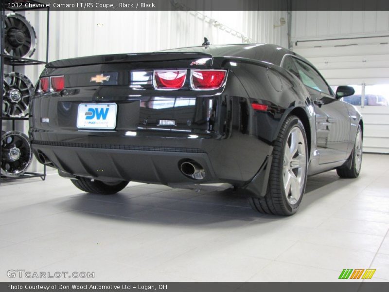 Black / Black 2012 Chevrolet Camaro LT/RS Coupe