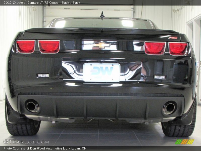 Black / Black 2012 Chevrolet Camaro LT/RS Coupe