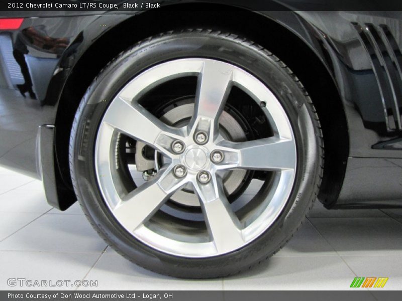 Black / Black 2012 Chevrolet Camaro LT/RS Coupe