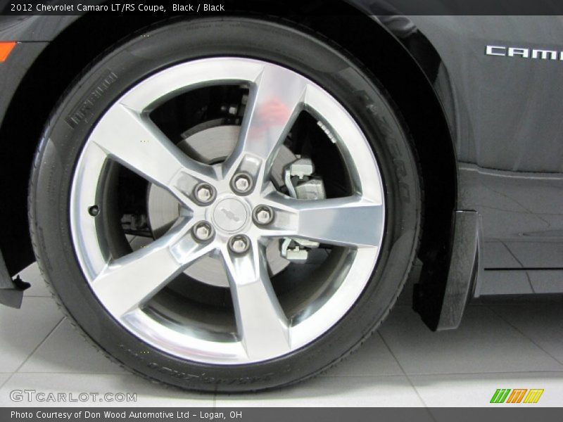 Black / Black 2012 Chevrolet Camaro LT/RS Coupe