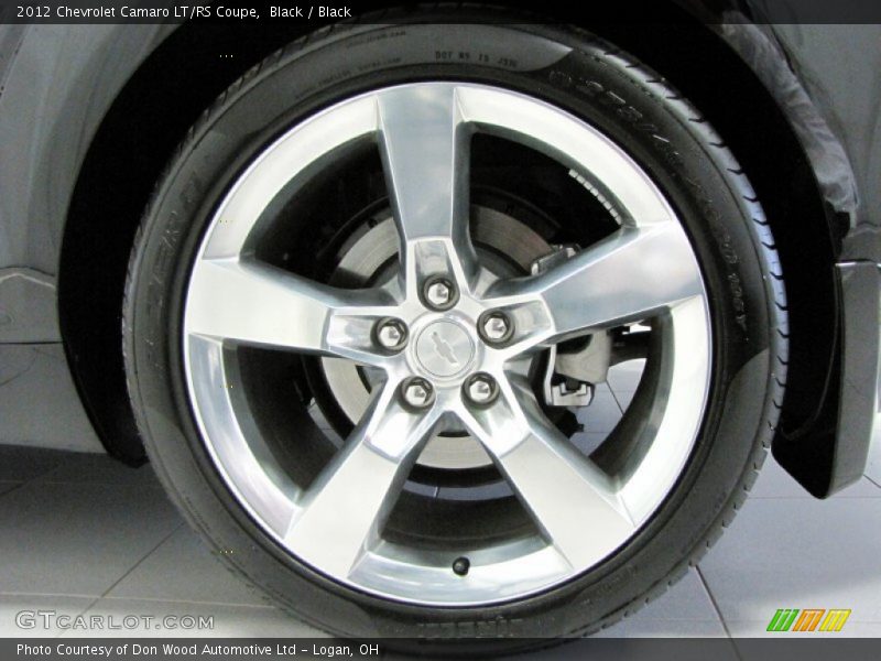Black / Black 2012 Chevrolet Camaro LT/RS Coupe