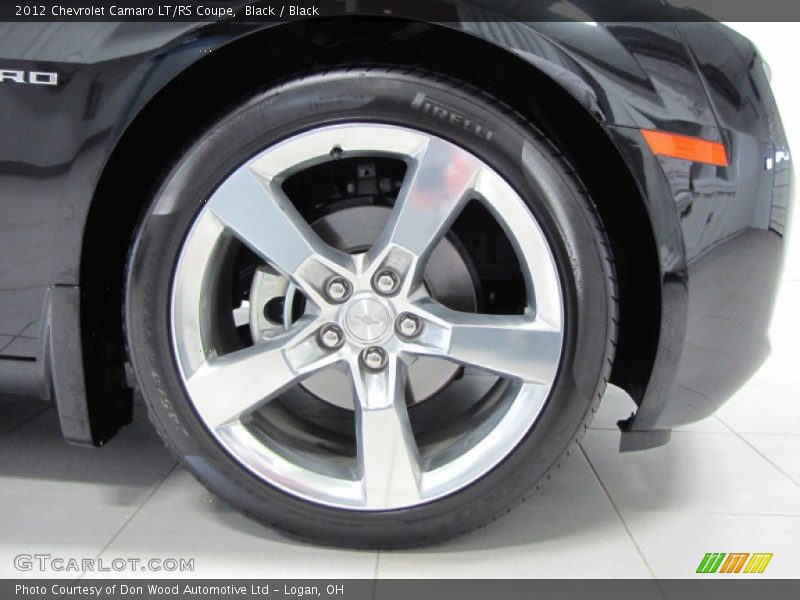 Black / Black 2012 Chevrolet Camaro LT/RS Coupe