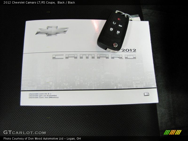 Black / Black 2012 Chevrolet Camaro LT/RS Coupe