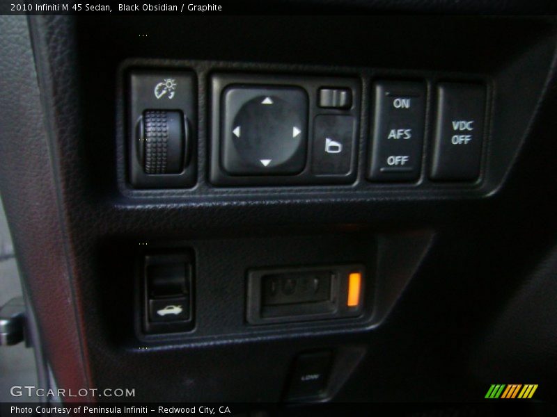 Black Obsidian / Graphite 2010 Infiniti M 45 Sedan