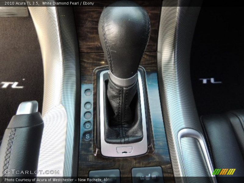 White Diamond Pearl / Ebony 2010 Acura TL 3.5