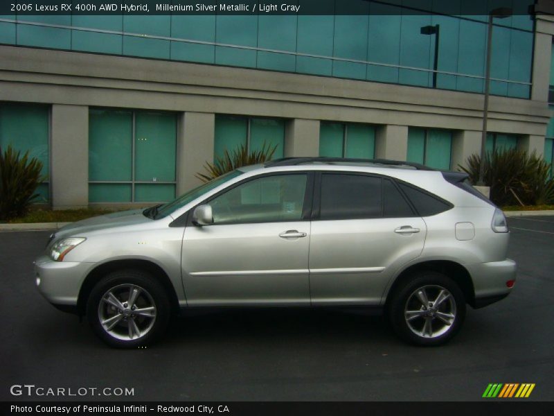 Millenium Silver Metallic / Light Gray 2006 Lexus RX 400h AWD Hybrid