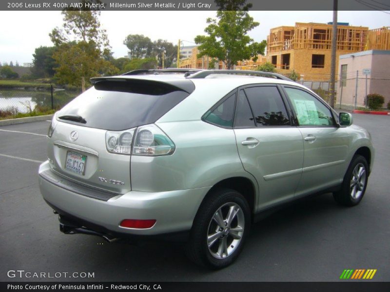 Millenium Silver Metallic / Light Gray 2006 Lexus RX 400h AWD Hybrid
