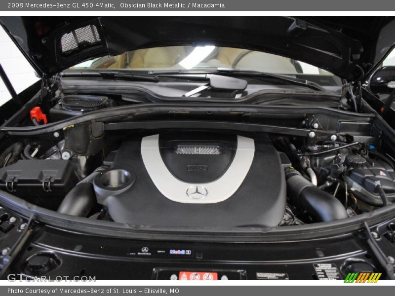 Obsidian Black Metallic / Macadamia 2008 Mercedes-Benz GL 450 4Matic