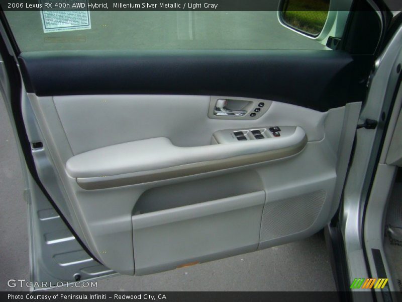 Millenium Silver Metallic / Light Gray 2006 Lexus RX 400h AWD Hybrid