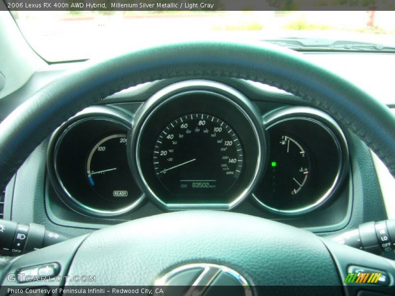 Millenium Silver Metallic / Light Gray 2006 Lexus RX 400h AWD Hybrid