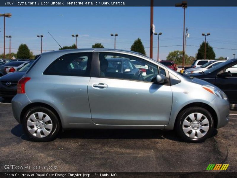 Meteorite Metallic / Dark Charcoal 2007 Toyota Yaris 3 Door Liftback