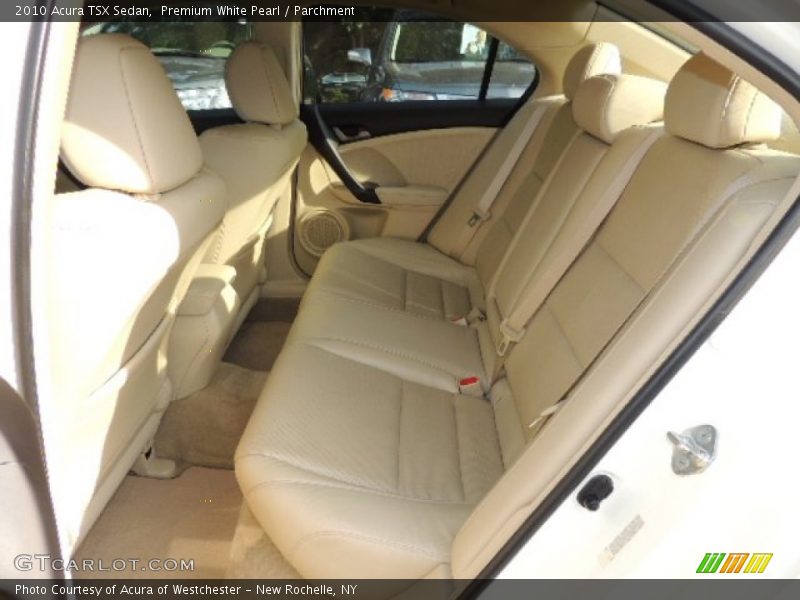Premium White Pearl / Parchment 2010 Acura TSX Sedan