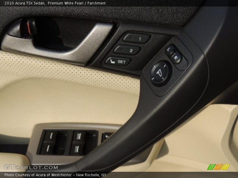 Premium White Pearl / Parchment 2010 Acura TSX Sedan