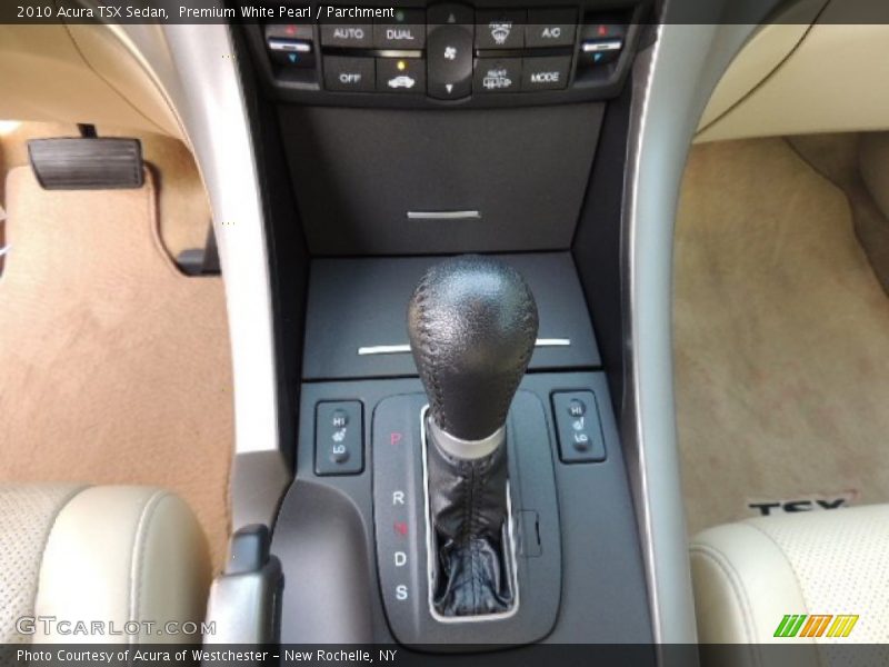 Premium White Pearl / Parchment 2010 Acura TSX Sedan