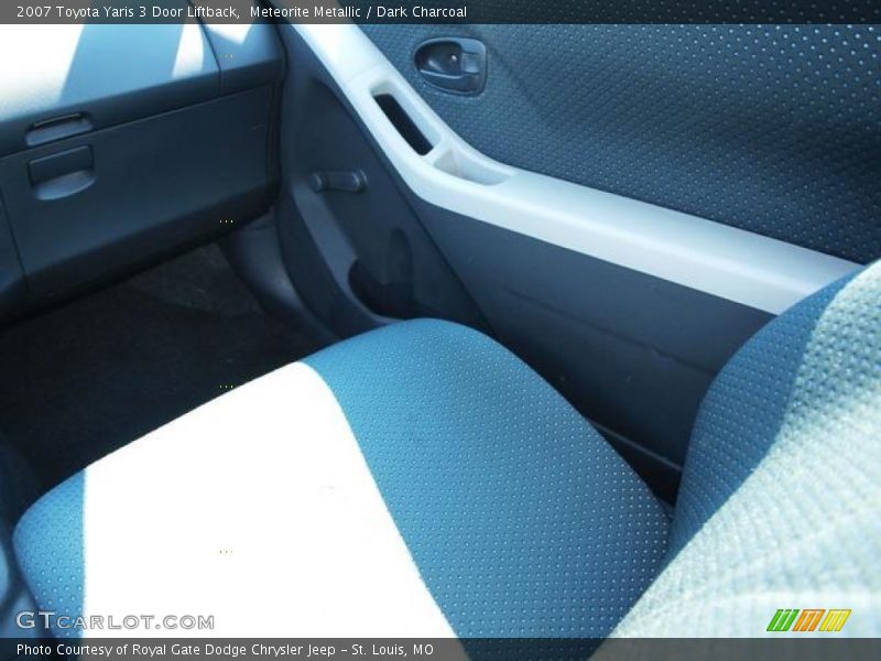 Meteorite Metallic / Dark Charcoal 2007 Toyota Yaris 3 Door Liftback