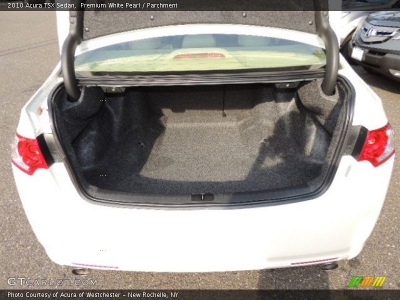 Premium White Pearl / Parchment 2010 Acura TSX Sedan