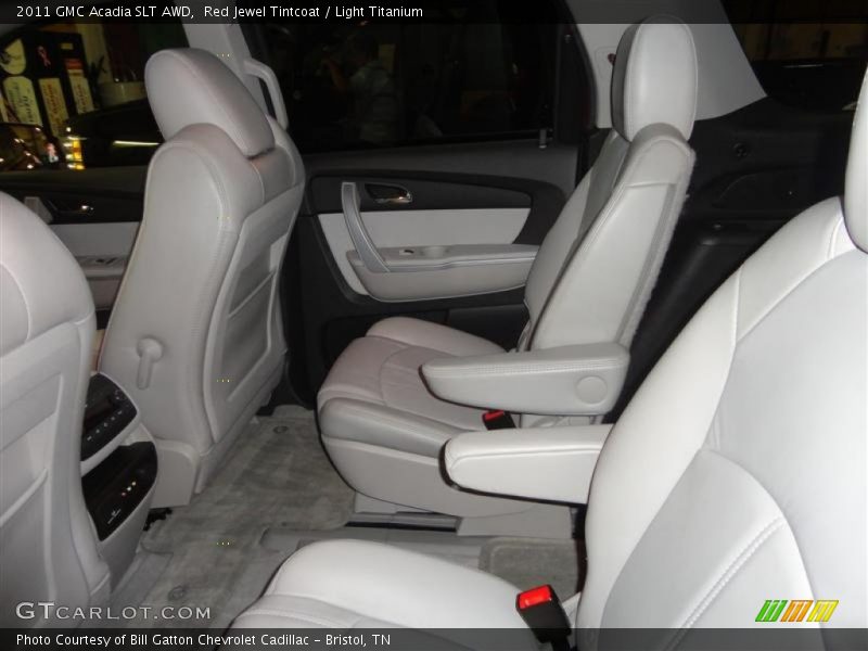 Red Jewel Tintcoat / Light Titanium 2011 GMC Acadia SLT AWD