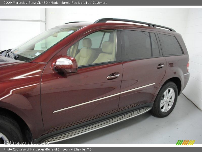 Barolo Red Metallic / Cashmere 2009 Mercedes-Benz GL 450 4Matic