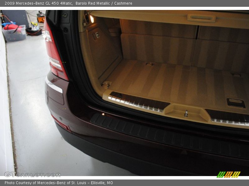 Barolo Red Metallic / Cashmere 2009 Mercedes-Benz GL 450 4Matic