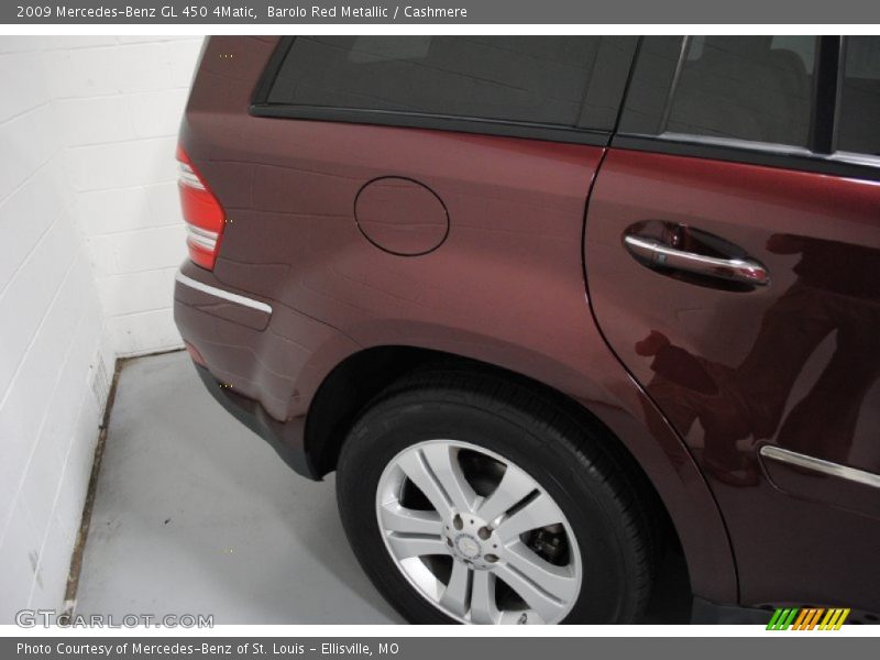 Barolo Red Metallic / Cashmere 2009 Mercedes-Benz GL 450 4Matic