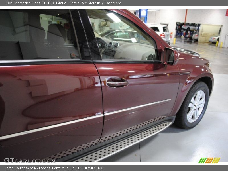 Barolo Red Metallic / Cashmere 2009 Mercedes-Benz GL 450 4Matic