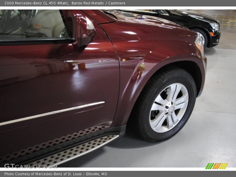 Barolo Red Metallic / Cashmere 2009 Mercedes-Benz GL 450 4Matic