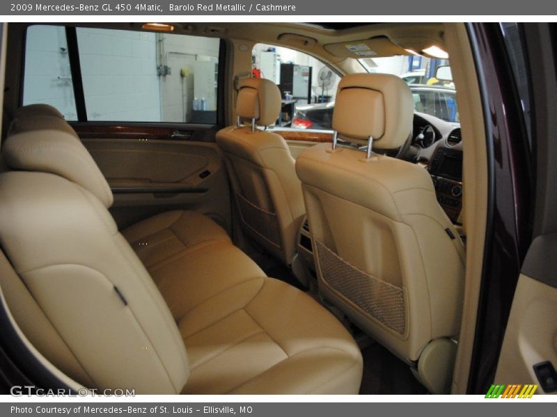 Barolo Red Metallic / Cashmere 2009 Mercedes-Benz GL 450 4Matic
