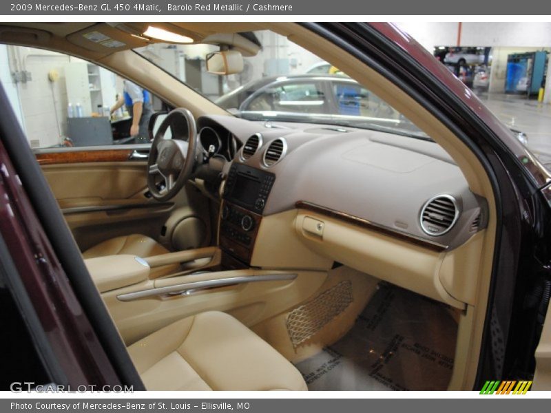 Barolo Red Metallic / Cashmere 2009 Mercedes-Benz GL 450 4Matic