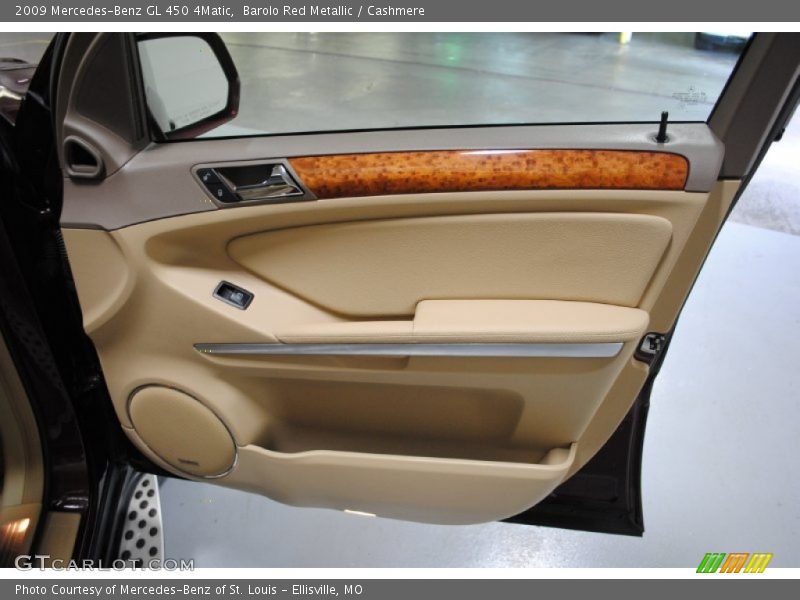 Barolo Red Metallic / Cashmere 2009 Mercedes-Benz GL 450 4Matic