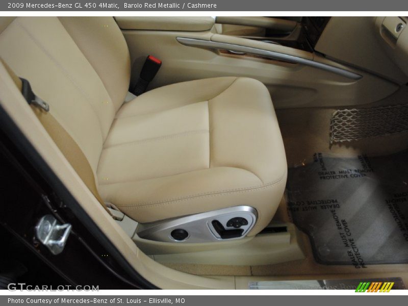 Barolo Red Metallic / Cashmere 2009 Mercedes-Benz GL 450 4Matic