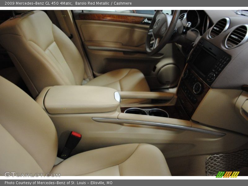 Barolo Red Metallic / Cashmere 2009 Mercedes-Benz GL 450 4Matic