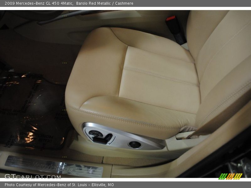 Barolo Red Metallic / Cashmere 2009 Mercedes-Benz GL 450 4Matic
