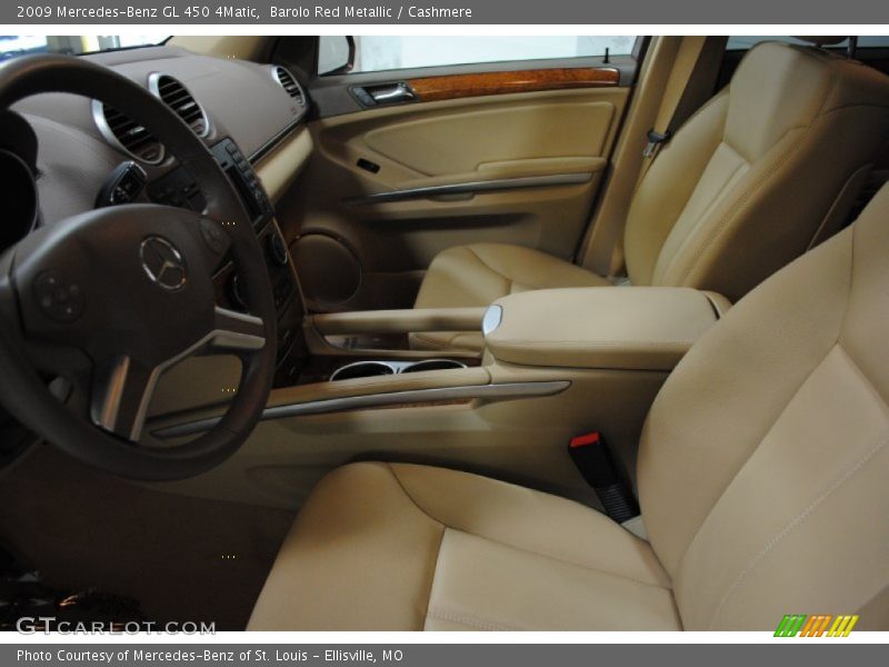 Barolo Red Metallic / Cashmere 2009 Mercedes-Benz GL 450 4Matic