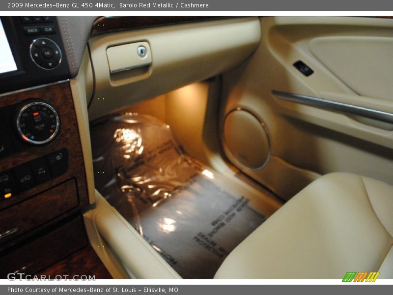 Barolo Red Metallic / Cashmere 2009 Mercedes-Benz GL 450 4Matic