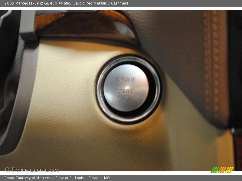 Barolo Red Metallic / Cashmere 2009 Mercedes-Benz GL 450 4Matic