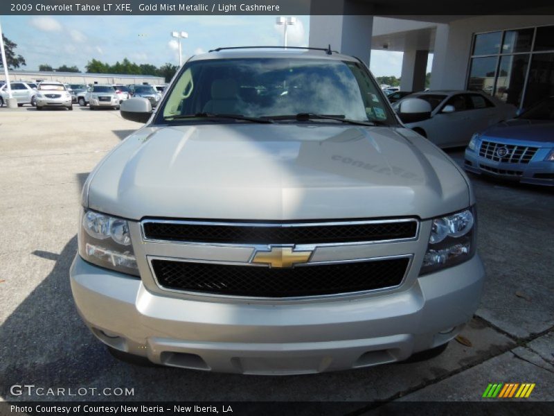 Gold Mist Metallic / Light Cashmere 2009 Chevrolet Tahoe LT XFE