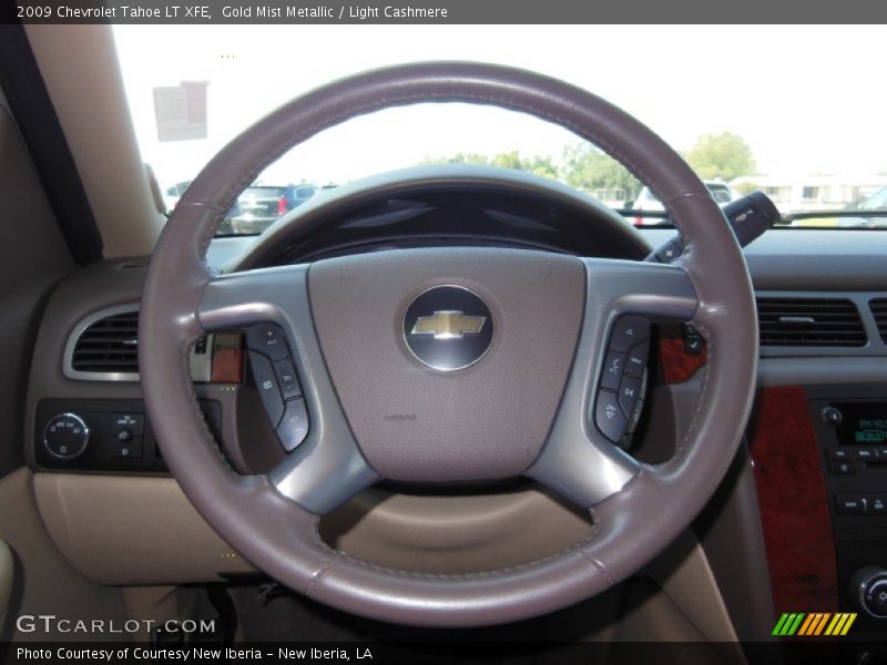 Gold Mist Metallic / Light Cashmere 2009 Chevrolet Tahoe LT XFE