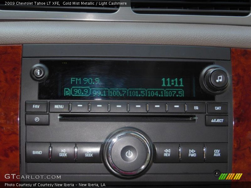 Gold Mist Metallic / Light Cashmere 2009 Chevrolet Tahoe LT XFE