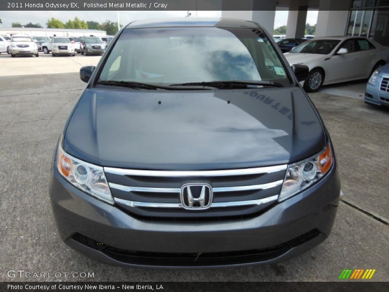 Polished Metal Metallic / Gray 2011 Honda Odyssey EX