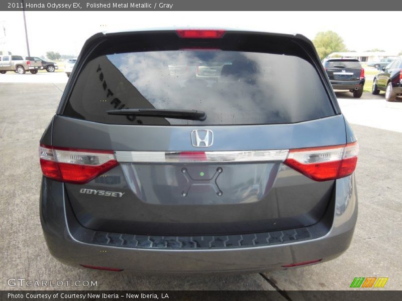 Polished Metal Metallic / Gray 2011 Honda Odyssey EX