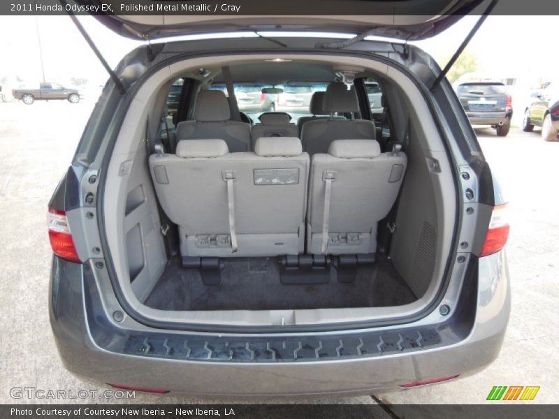 Polished Metal Metallic / Gray 2011 Honda Odyssey EX