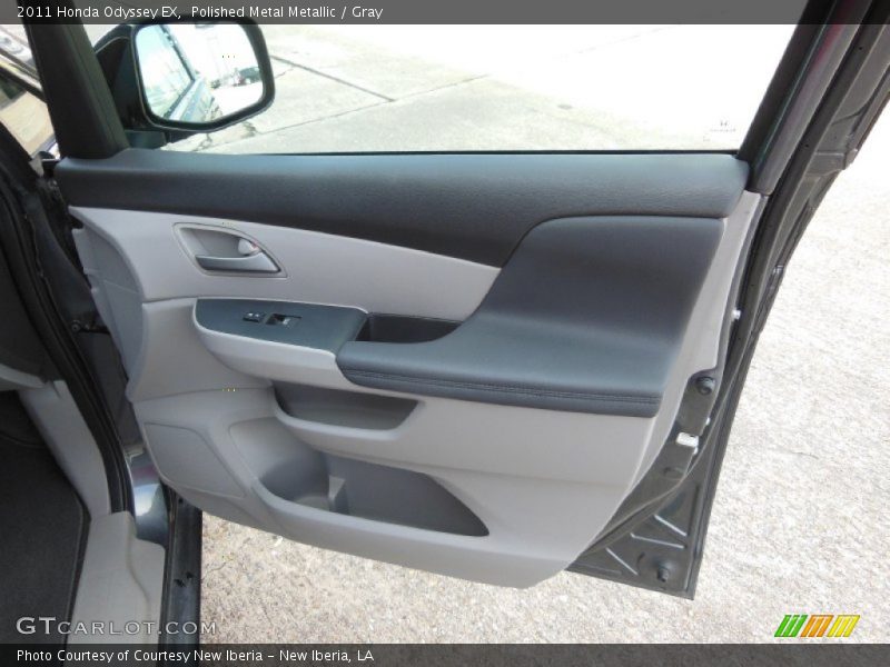 Polished Metal Metallic / Gray 2011 Honda Odyssey EX