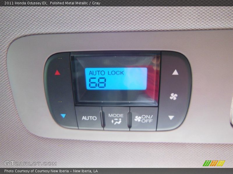 Polished Metal Metallic / Gray 2011 Honda Odyssey EX