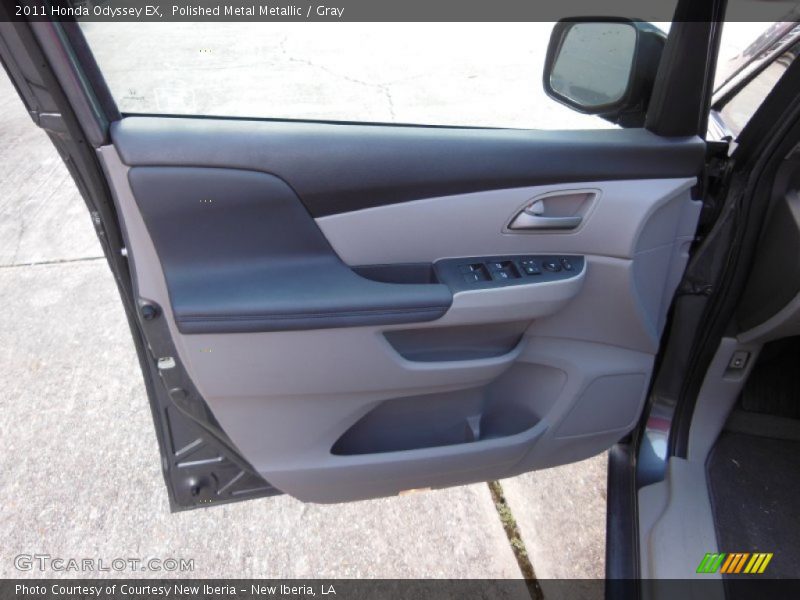 Polished Metal Metallic / Gray 2011 Honda Odyssey EX