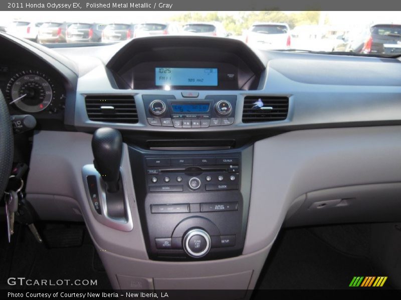 Polished Metal Metallic / Gray 2011 Honda Odyssey EX