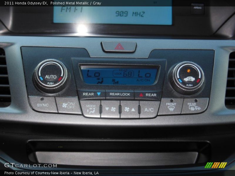 Polished Metal Metallic / Gray 2011 Honda Odyssey EX
