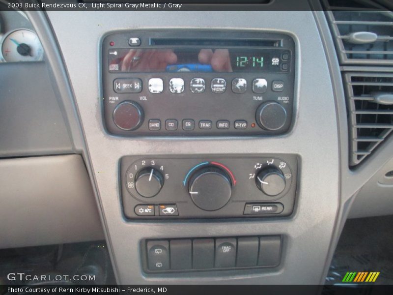 Light Spiral Gray Metallic / Gray 2003 Buick Rendezvous CX