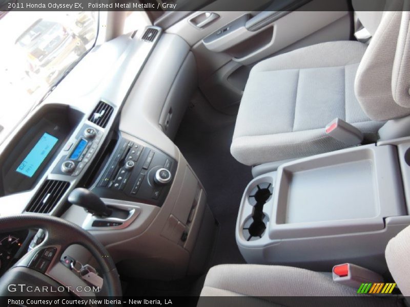 Polished Metal Metallic / Gray 2011 Honda Odyssey EX